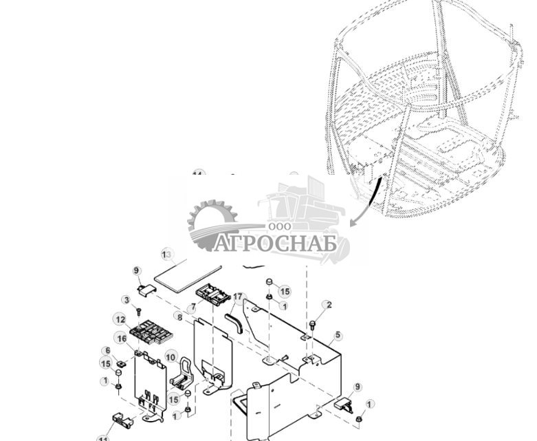 Крепежная арматура контроллера - ST830994 510.jpg